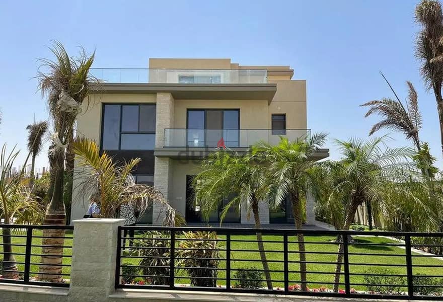 Immediate receipt villa for sale in installments, very luxurious, in the most prestigious compound in Sheikh Zayed, in The Estates Compound, by Sodic 0