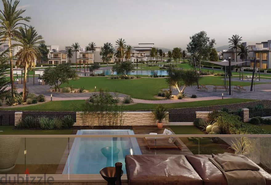 Immediate receipt villa for sale in installments, very luxurious, in the most prestigious compound in Sheikh Zayed, in The Estates Compound, by Sodic 1