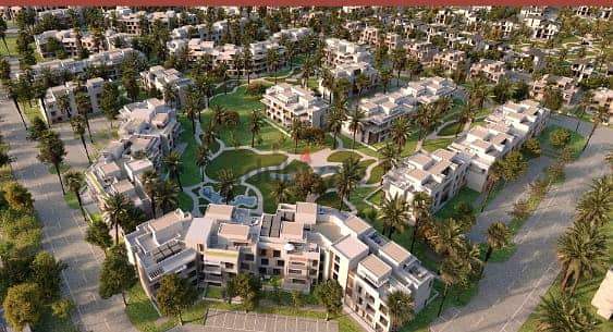 Immediate receipt villa for sale in installments, very luxurious, in the most prestigious compound in Sheikh Zayed, in The Estates Compound, by Sodic 4