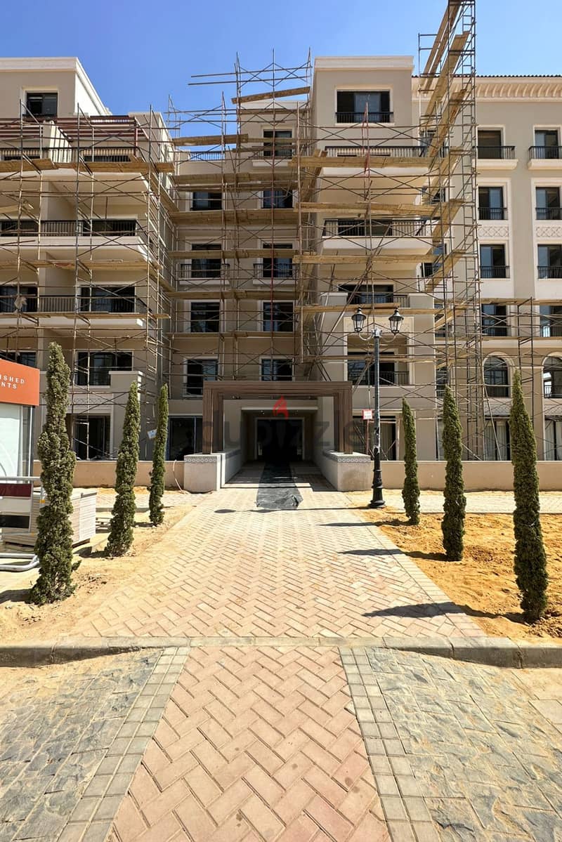 95m Garden Apartment Written Off with Adaptations (Resale Below Company Price) in Village west in Heart of Zayed 1
