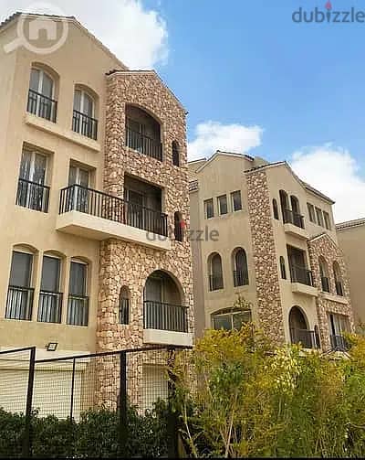 duplex garden 225 m ready to move open view , green square mostakbal city 1