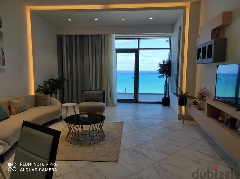 Apartment Fully Finished 150M Sea View In New Alamein Towers 1