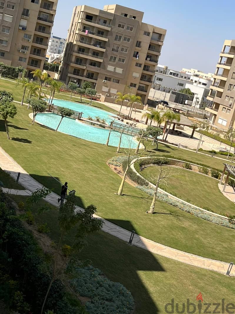 apartment for rent in The Square View swimming pool in new cairo 1