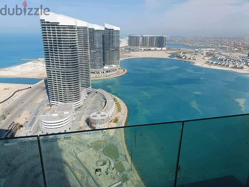 Apartment for sale in the latest release of the New Alamein Towers [ Fully Finished + Immediate Delivery + Exceptional Sea View ] 13