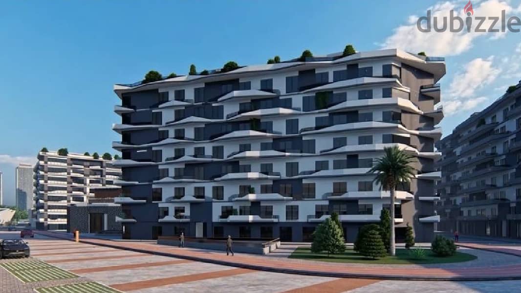 See for yourself. . . a 190 sqm apartment in front of the Central Park for sale in installments in the Administrative Capital in the Roses New Capital Co 7