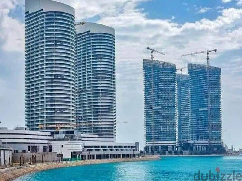 Apartment for sale in the latest release of the New Alamein Towers [ Fully Finished + Immediate Delivery + Exceptional Sea View ] 2