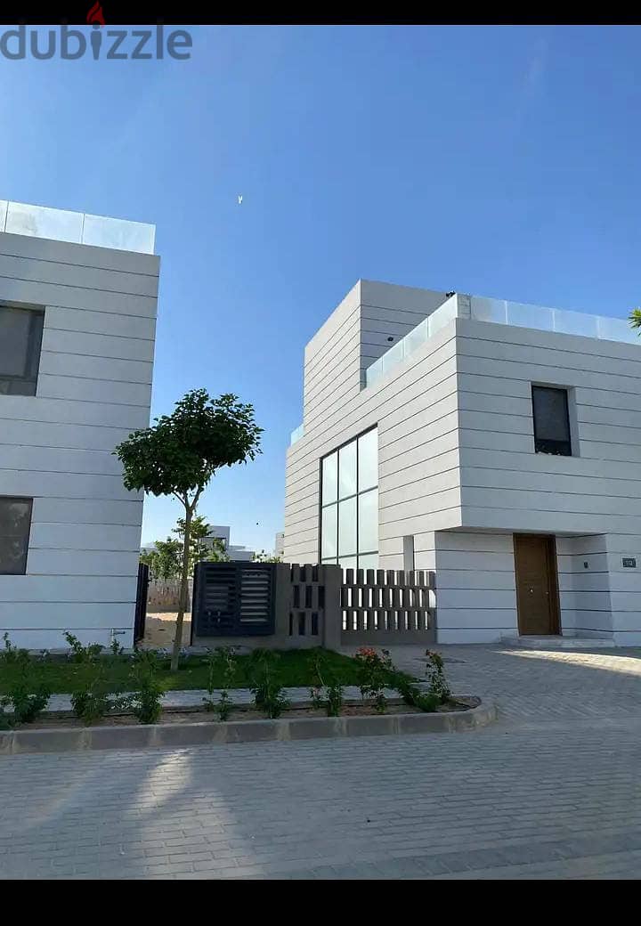 twin house by land 345m for sale in burouj 3