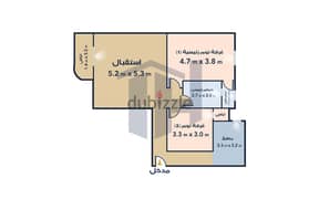 Apartment for sale 115 sqm in Seyouf (City Light) 0