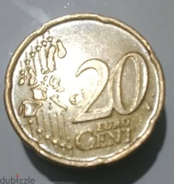 20  يورو سنت 2002 يونانى 1