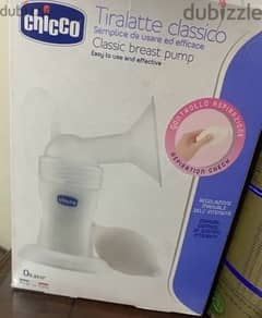 Breast pump chicco- شفاط ثدي من شيكو مانوال 0