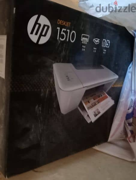 برنتر وسكانر Hp inkjet 1510 بالكرتونة 2