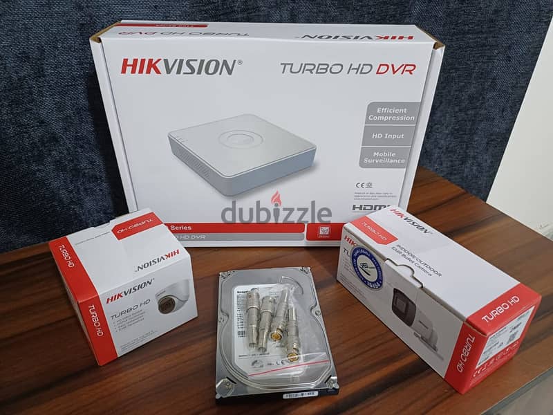 سيستم 2 كاميرا هيكفجين Hikvision 1