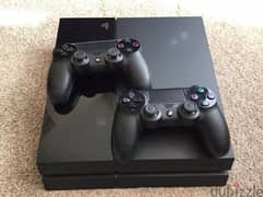 playstation 4 fat with 2 consoles