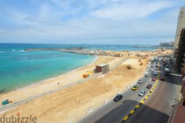 ​​Furnished apartment for rent - Al-Saraya (directly on the sea), area of ​​​​140 full meters