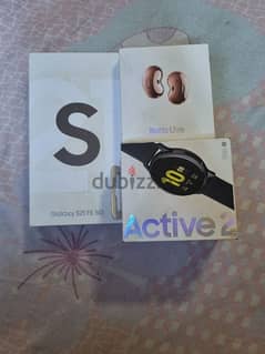 samsung s21 fe and buds live and active 2