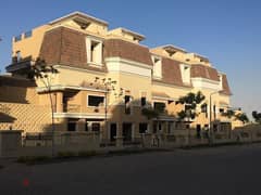 S villa for sale in Sarai compound next to madinaty with installments on 8 years