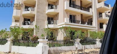 Snapshot apartment for sale in a garden in front of the JW Marriot Hotel in the First Settlement - in installments
