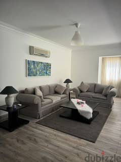 Furnished  Ground Apartment in Katameya heights extension