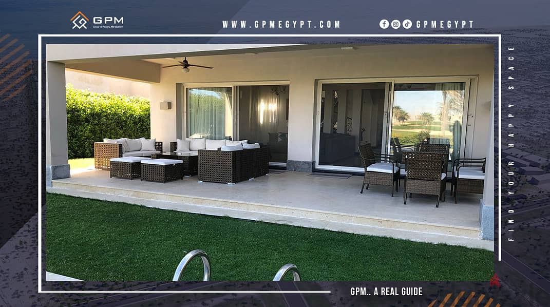 Standalone Villa 320m for sale in Hacienda Bay North Coast finished & furnished فيلا مستقلة للبيع في هاسيندا باي الساحل الشمالي 2