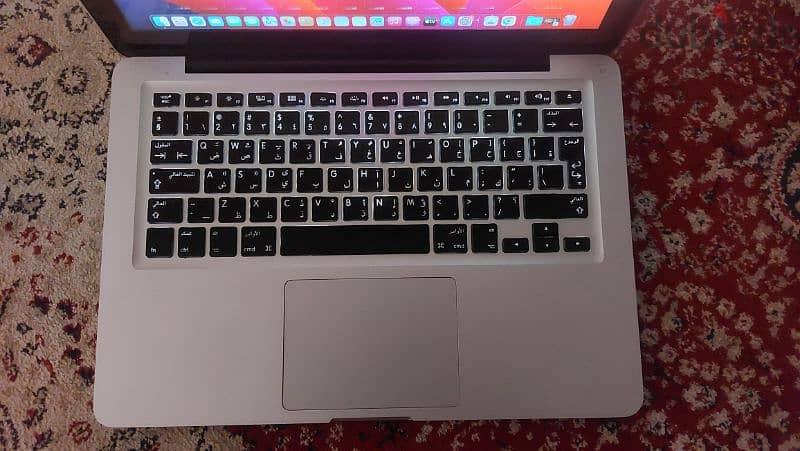 بحاله جيده جدا 
MacBook Pro 2012 
هارد 500 جيجا  + هارد 120 SSD 2