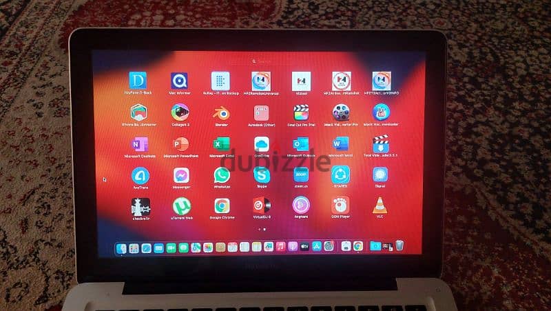 بحاله جيده جدا 
MacBook Pro 2012 
هارد 500 جيجا  + هارد 120 SSD 13
