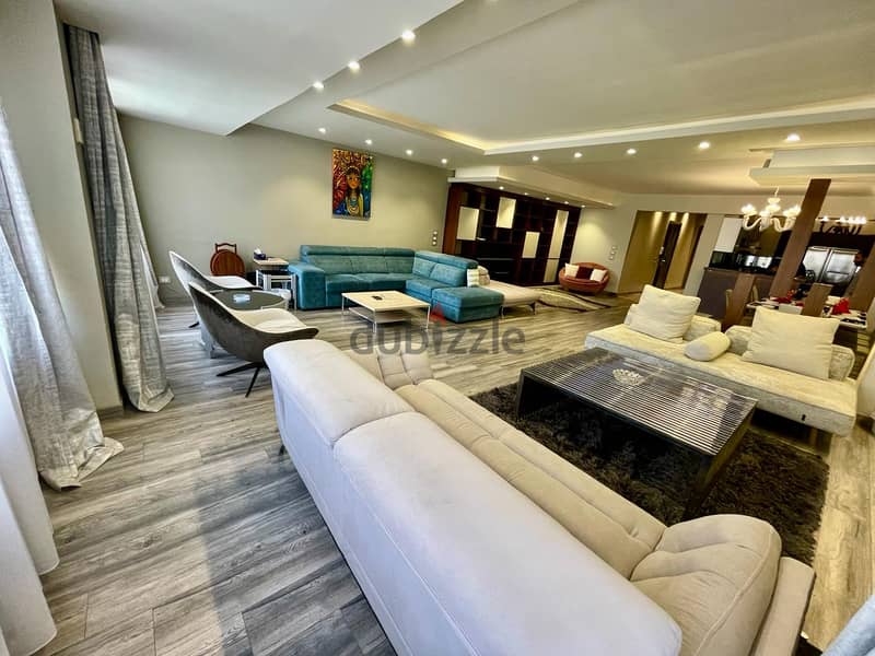 3-room hotel apartment for rent in Mohandiseen, Lebanon Street 4
