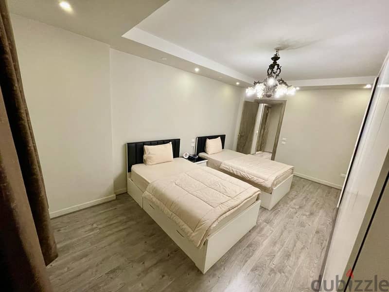 3-room hotel apartment for rent in Mohandiseen, Lebanon Street 14