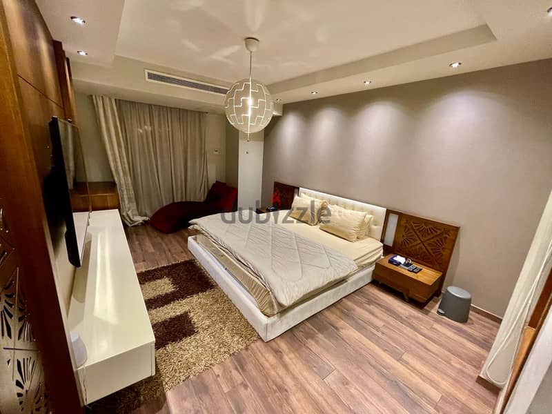 3-room hotel apartment for rent in Mohandiseen, Lebanon Street 16