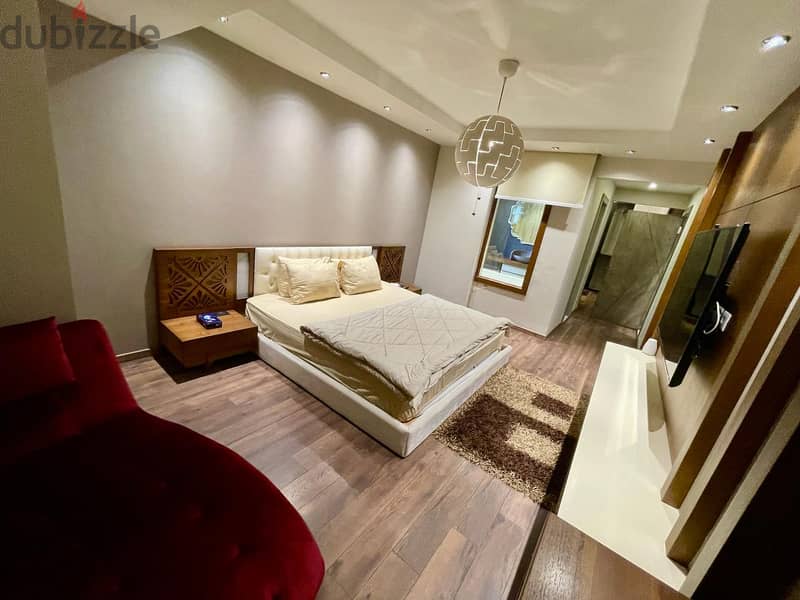 3-room hotel apartment for rent in Mohandiseen, Lebanon Street 18