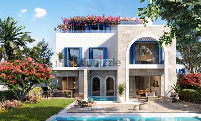 Townhouse Villa for sale in Naia Bay North Coast in Ras El Hekma Bay with Private Beach for Villa with 10% Down Payment 1