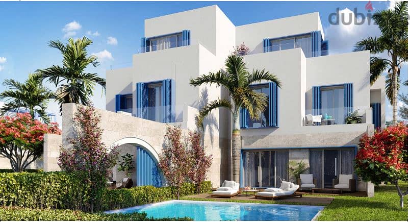 Townhouse Villa for sale in Naia Bay North Coast in Ras El Hekma Bay with Private Beach for Villa with 10% Down Payment 2