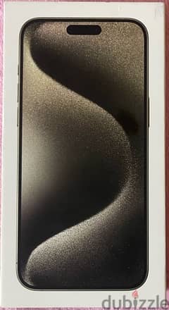 iphone 15 Pro Max 265G Natural Titanium sealed