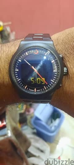 Alfajr Original Swiss Watch_ Daul-Time