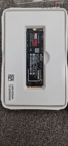 Samsung ssd M. 2 nvme 1TB 980pro