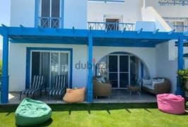 For sale, a fully finished chalet with a panoramic sea view at the first offering price in Mountain View Sidi Abdel Rahman village