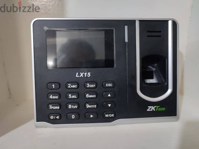 Zkteco جهاز بصمة حضور وانصراف تصفية محل - LX15 5