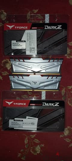 2X8 (16GB) TeamForce DarkZ 3200 CL16 رامتين