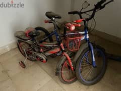 دراجات للأطفال من سن ٥ الي ١٠ سنين