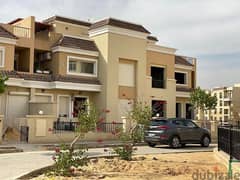 Villa 3 floors 239m with complete privacy for sale at a snapshot price in front of Madinaty in Sarai Compound Nasr City for Housing and Development