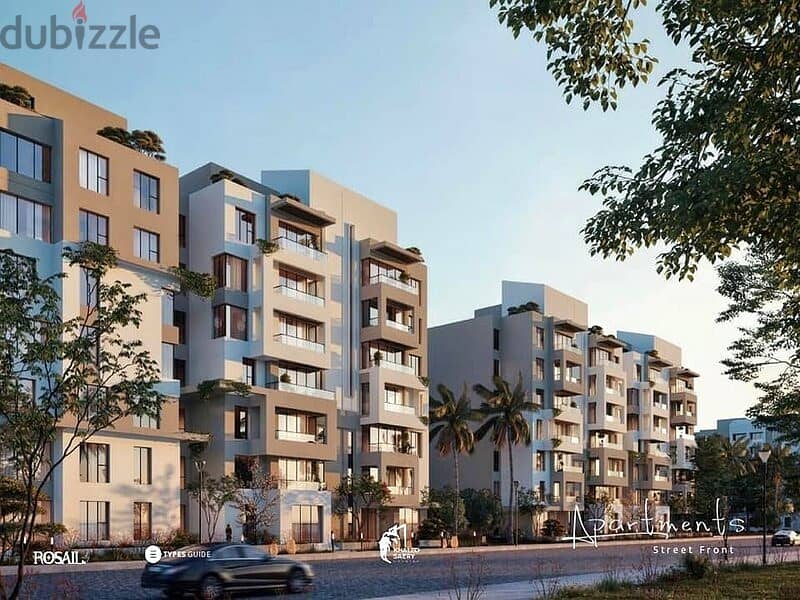 For sale at the best price, own a fully finished apartment 152 m in Rosail Mostakbal City 3