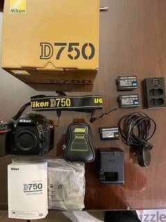 Nikon D750 - like new
