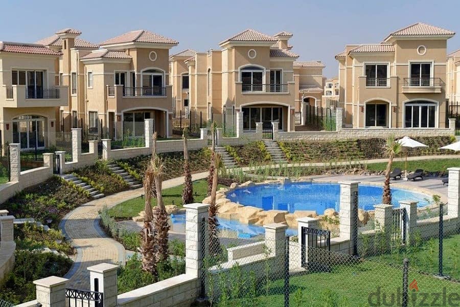 villa for sale ready for show in stone park new cairo فيلا للبيع 330م جاهزة للمعاينه في ستون بارك التجمع الخامس 4