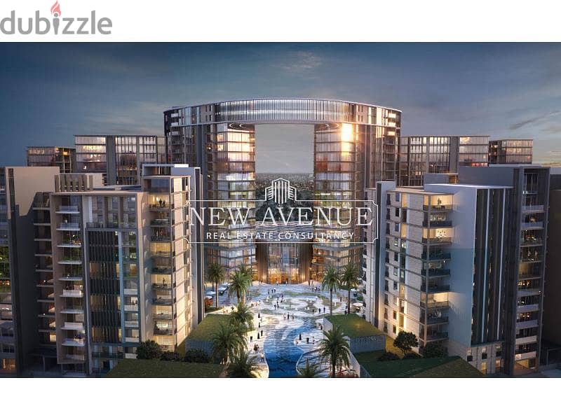 Fully finished Apartment For sale with installments at Zed west zayed 4