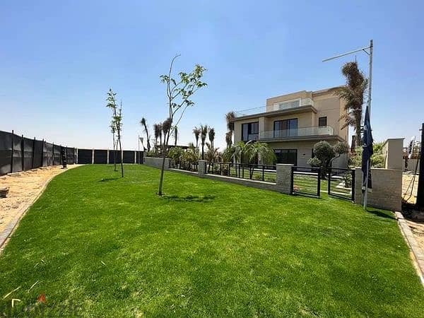 Distinctive villa for sale in The Estates Sodic in Sheikh Zayed City, fully finished, with a down payment of 3 million 2