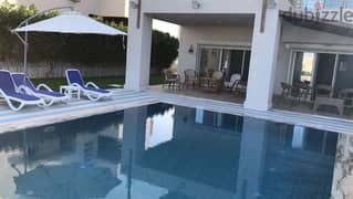 Fully furnished  + ACs Twin house Villa  in hacienda bay Palm Hills
