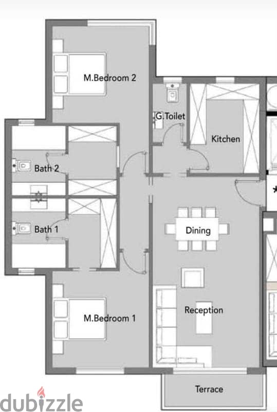 شقة 2 غرفة نوم للبيع في بادية بالم هيلز، 6 أكتوبر 9
