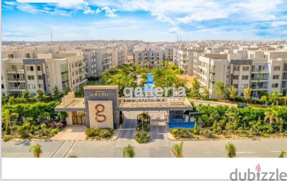 Duplex with roof in Galleria moon valley New Cairo 1