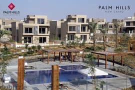 شقة 238 م نصف تشطيب للبيع بسعر لقطه في كمبوند بالم هيلز التجمع الخامس Palm Hills new Cairo 0