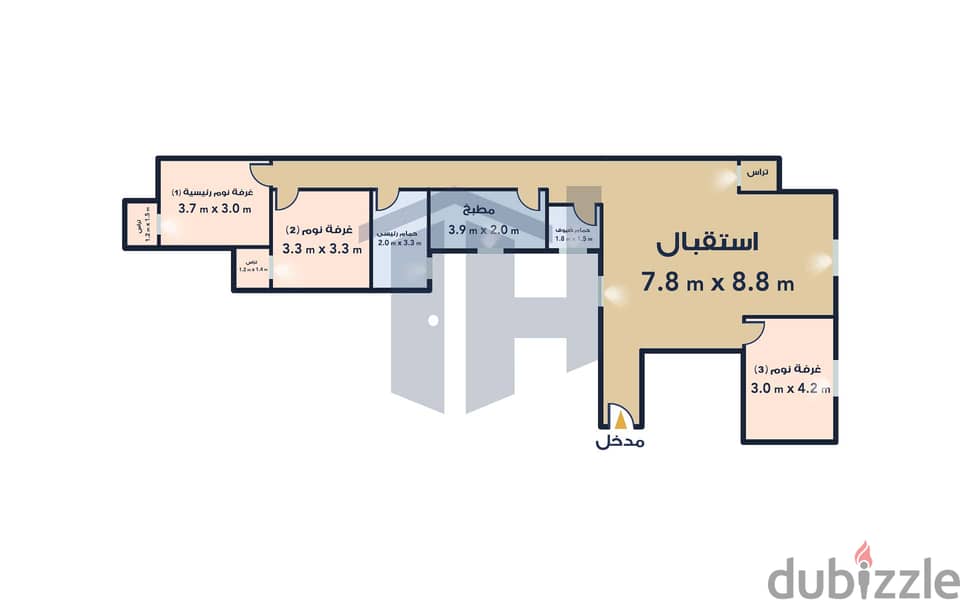 Apartment for sale, 150 m, Smouha (branched from Fawzi Moaz) 4