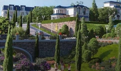 Ivilla garden for sale at Aliva Mostkbal city 9